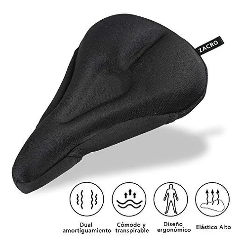 Funda Cubre Asiento Para Bicicleta Gel Cubre Sillin Spinning