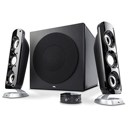 Cyber Acoustics Sistema De Altavoces Estéreo Ca-3908 2.1 Con