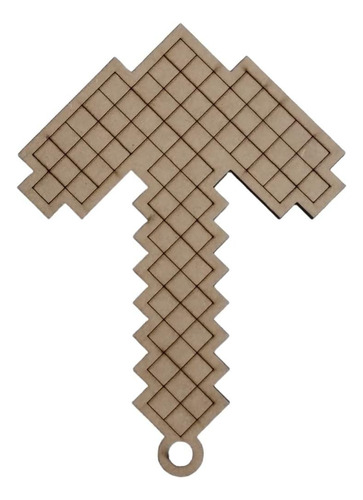 25 Picos Minecraft, Fibrofacil Corte Laser
