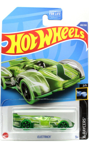 Hotwheels Carro Brilla En La Oscuridad Electrack + Obsequio 