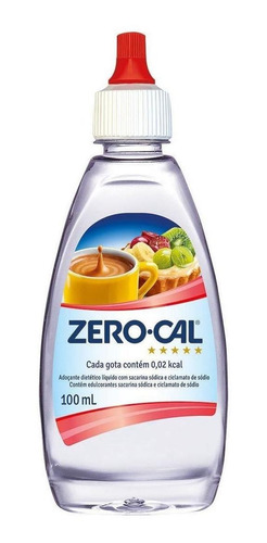 Adoçante Liquido Zero Cal Sucralose 100ml