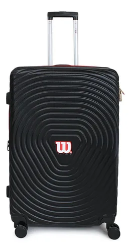 Maleta Pulsar Negra L Grande 23kg Wilson