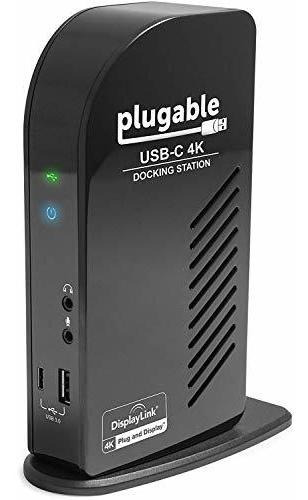 Estacion De Acoplamiento De Pantalla Triple Usb-c 4k Enchuf