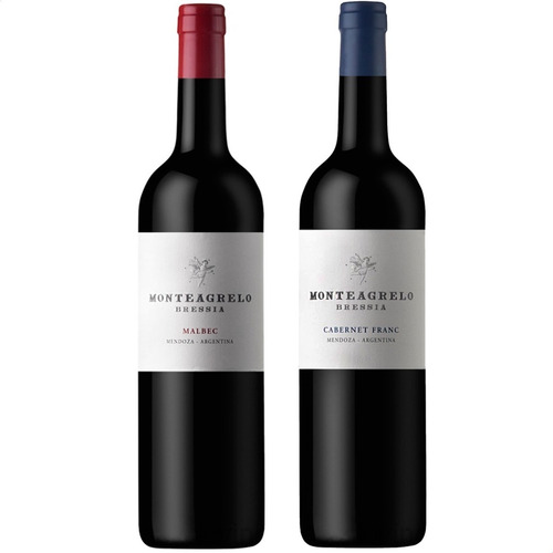 Vino Monteagrelo Malbec + Cabernet Franc Bodega Bressia
