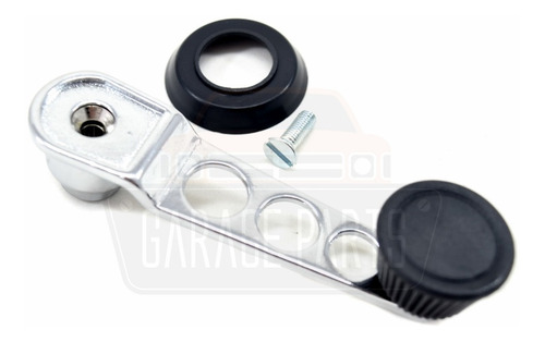 Manivela Vidro Sport Cromada Fusca Brasília Gol Voyage Kombi