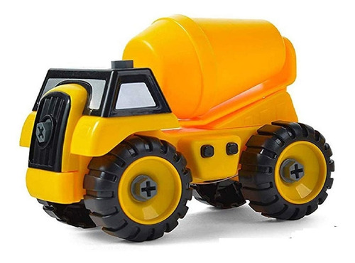 Camionsito 3 En 1 Carrito Grua Construccion Tractor Juguete