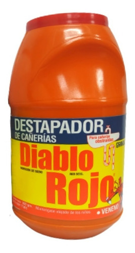 Diablo Rojo Granulado Fragancia De Pino Y Tradicional 300gr