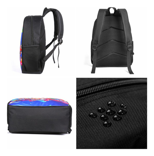 C Mochila Naruto Uzumaki Kakashi Uchiha Sasuke, 3