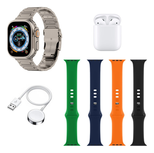 Smartwatch Ultra S9 2,02 Llamadas Notificaciones Combo 2024
