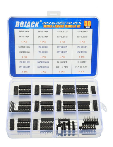 Bojack Value Pieza Serie Kit Surtido Chips Ic Logico Baja
