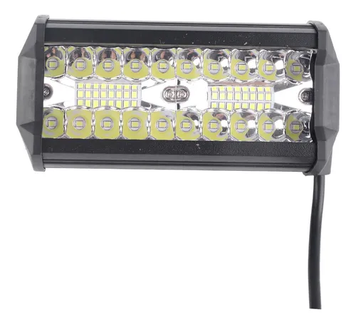 Luz De Trabajo Led For Coche De 7 Pulgadas, 120 W, 3 Líneas