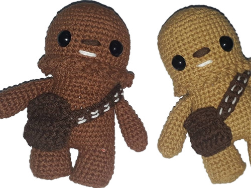 Chewbacca Star Wars Tejido A Crochet Amigurumi