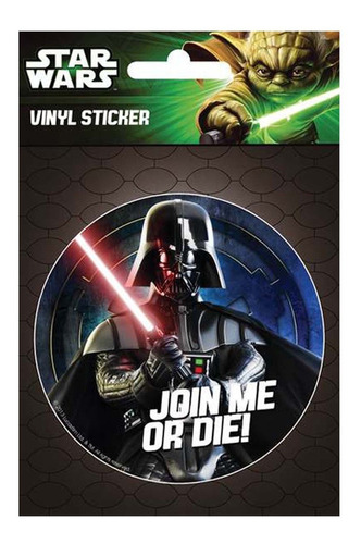Lote De 50 Stickers Star Wars Darth Vader Para Regalos