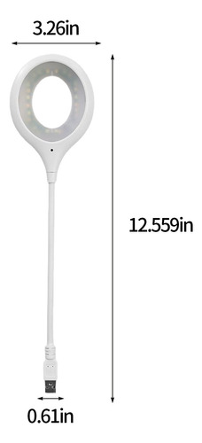 Lámpara De Control De Voz Inteligente Usb: Luces Activadas P