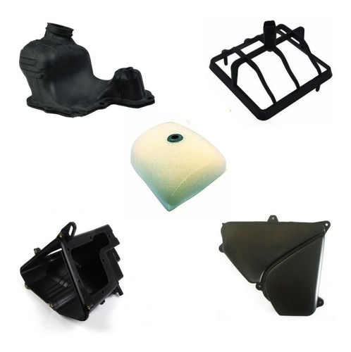 Imagem 1 de 1 de Caixa De Ar Original Honda Crf230 Completa Filtro Tampa 12x