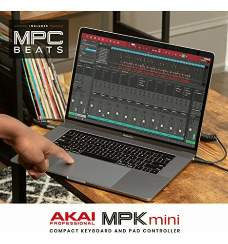 Akai Professional Mpk Mini Mk3 Teclado Controlador Midi Usb