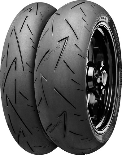 Continental 190 55 17 Contisportattack 2 C/col Y Bal 2tboxes