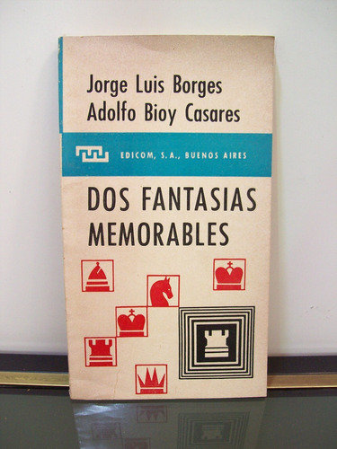 Adp Dos Fantasias Memorables Jorge Luis Borges Bioy Casares