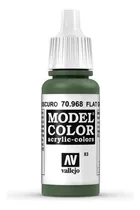 Comprar Vallejo Model Color 17ml Pintura Acrílica Color 83 Verde Oliva Oscuro 70.968