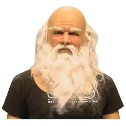 Peluca De Papai Noel E Barba Larga