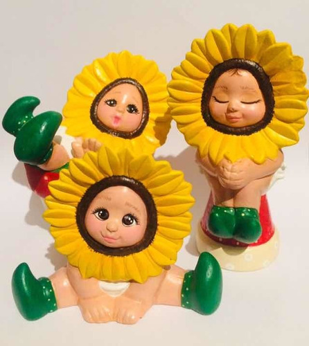 Sunflowers Girasoles Macetas Pots Toopers Adornos