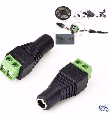 Conector Jack Fuente Cctv Hembra 2,1mm Pack 2 Und Lince