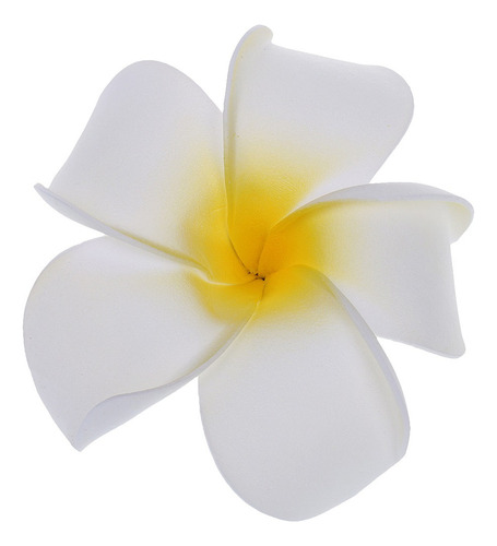 Pinza De Pelo Con Flores De Espuma De Plumeria Hawaiana Para