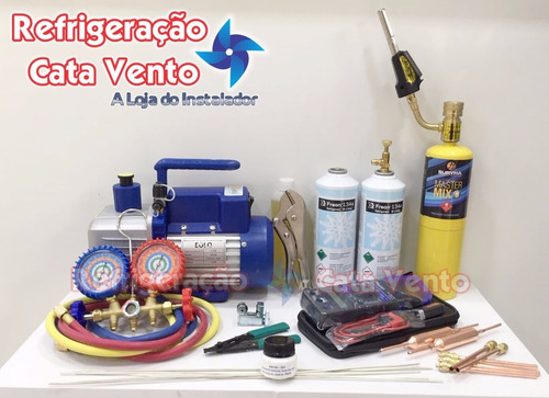 Kit P/ Refrigeração / Manutenção Geladeiras E Freezer R134a 