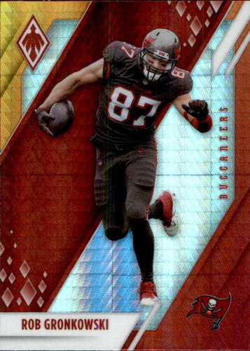 Rob Gronkowski 2021 Panini Phoenix Fire Burst 3 Nm+-mt+ Nfl 