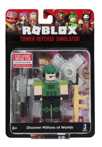 Roblox Figura 7 Cm Muñeco En Blister C/ Accesorios 10705 Edu