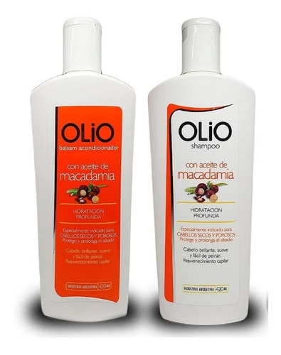 Olio - 6 Shampoo + 6 Acondicionador 420ml  