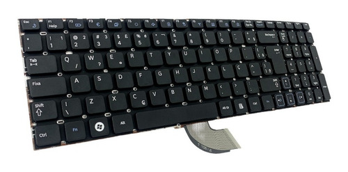 Teclado P/ Notebook Samsung Np-rf511 Sem Topcase Novo C/ Ç