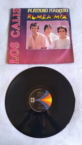 Los Calis Plátano Maduro (rumba Mix) Lp Vinil Impecable 1988 (Usado)