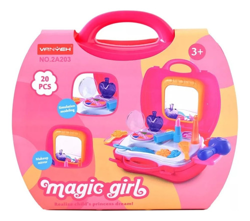 Valija Valijita Maletin Peluqueria Magic Girl Didactico