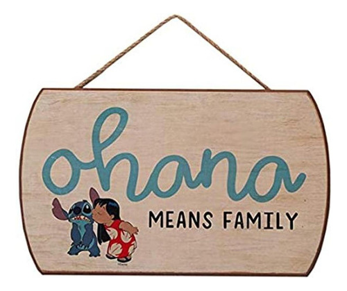 Disney Lilo And Stitch Ohana Means Family Decoración De