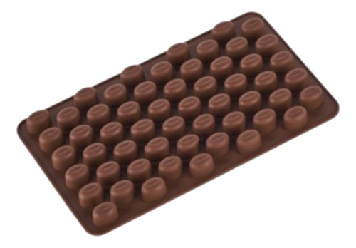Molde Para Chocolate Granos De Café X 55 Cavidades