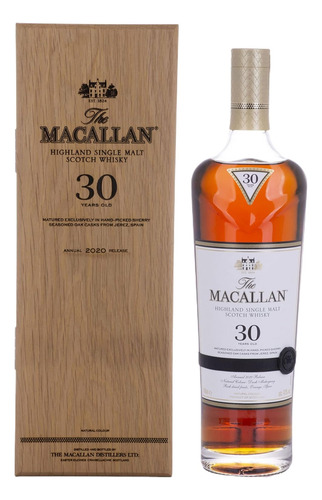 Pack De 4 Whisky The Macallan 30 700 Ml