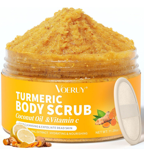 Exfoliante Corporal, Exfoliante Corporal De Cúrcuma, Con Ace