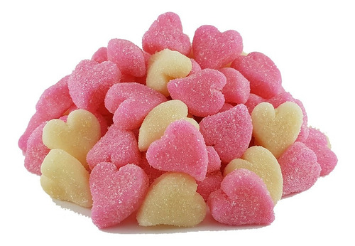 Dulces Gomitas Acidul Fresas Con Crema 1 Kilo Gummies