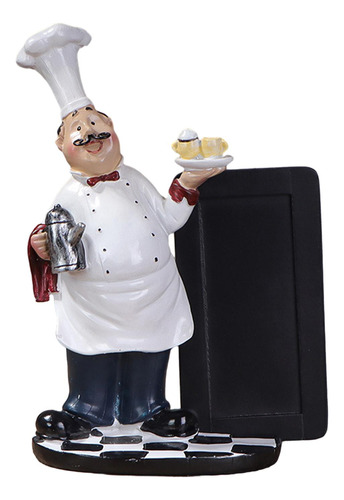 Figura De Chef, Escultura De Chef, Estatua De Estilo F