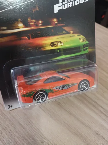 Hotwheels Toyota Supra 94 Brian Laranja 2012 Velozes Furioso