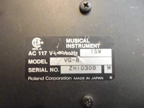 Pedalera Midi Roland Vg-8 Para Guitarra (Usado)