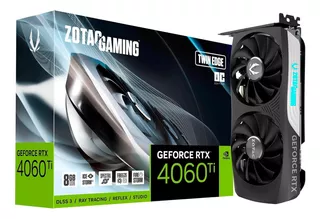 Placa De Vídeo Zotac Nvidia Geforce Rtx 4060ti 8gb Gddr6