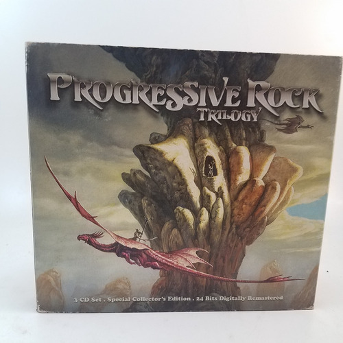 Progressive Rock Trilogy - Cd Triple - Ex - Yes Pfm Can 