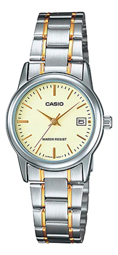 Reloj Mujer Casio Ltp-v002sg-9audf Core Ladies