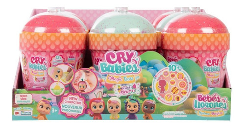 Imagen 2 de 9 de Muñeca Cry Babies Magic Tears Sorpresa Llorones Tutti Frutti