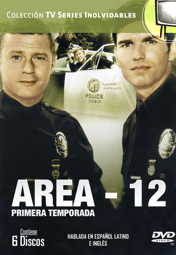 Area 12 Serie De Tv , Español Latino ( 6 Dvd )