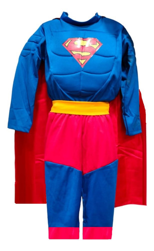 Disfraz De Super Man Super Héroe  