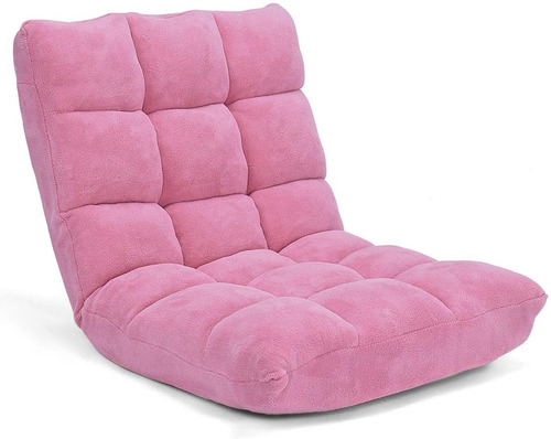 Futon Plegable Color Rosa Marca Giantex