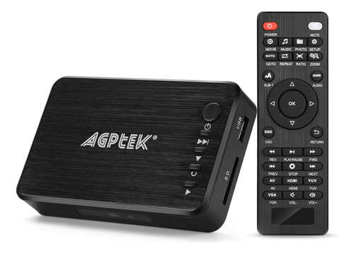 Agptek Reproductor Multimedia Hdmi.), Ha0058